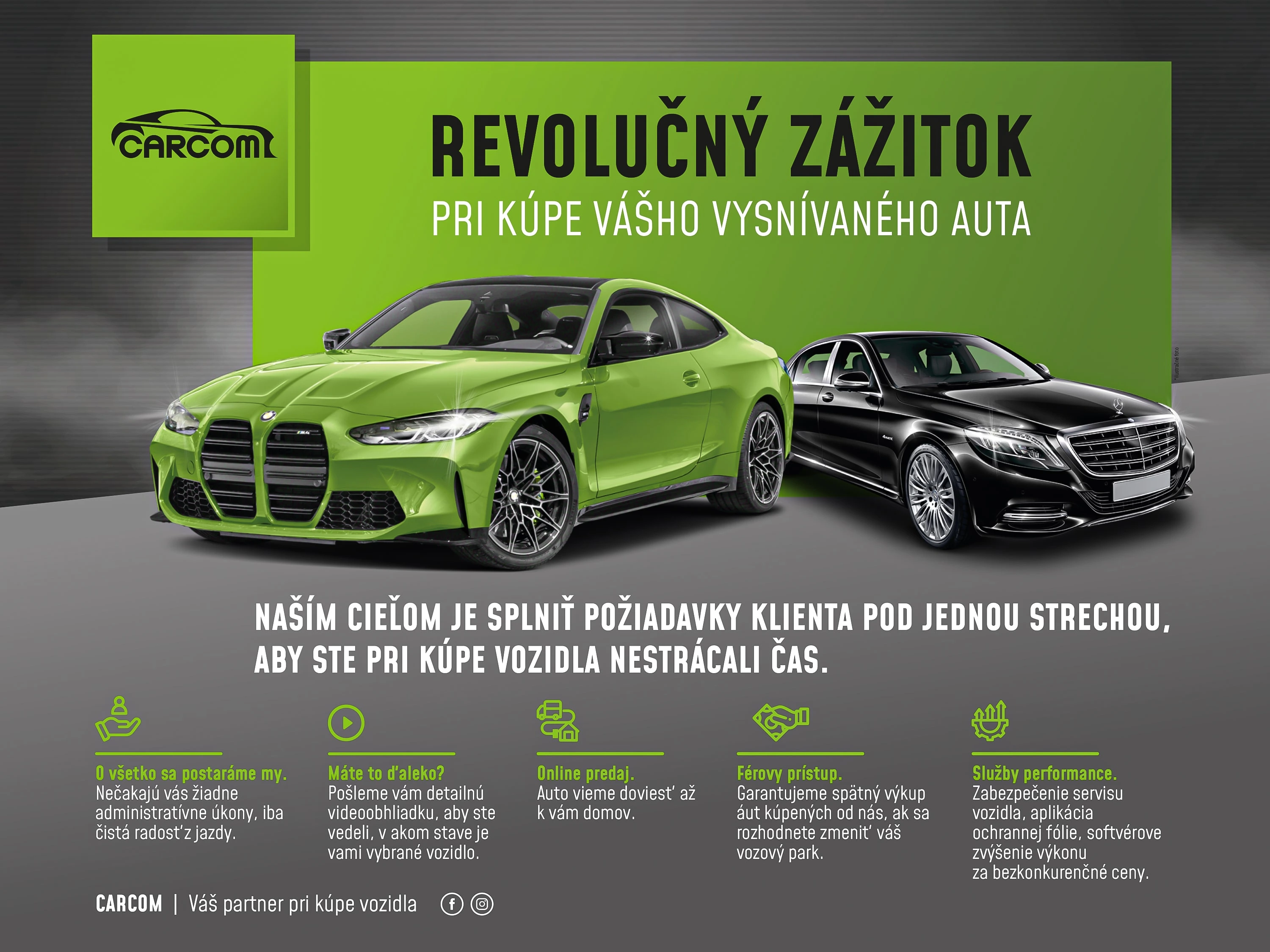 Carcom Autobazár Prešov – kvalitné jazdené vozidlá