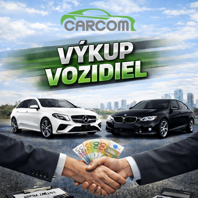 Autobazár Carcom showroom a vozidlá