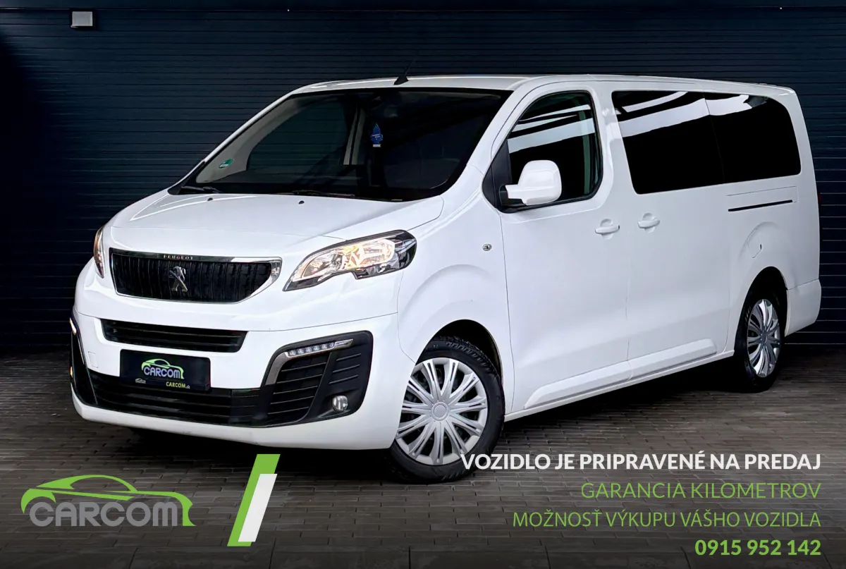 Peugeot Traveller 2.0 BlueHDi Active Compact vozidlo Carcom