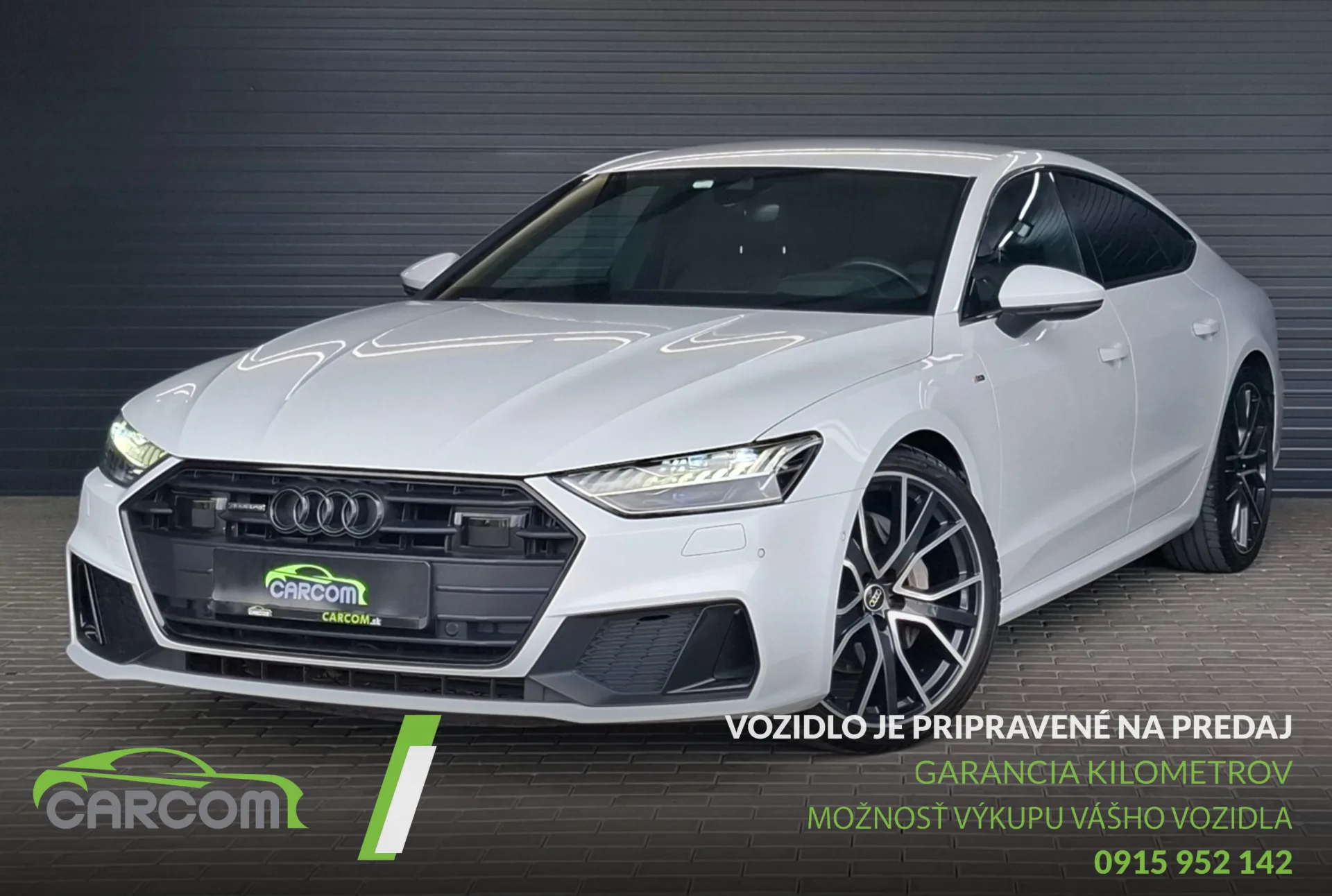 Audi A7 S-Line Sportback Quattro 3.0 210kW M-HEV vozidlo Carcom